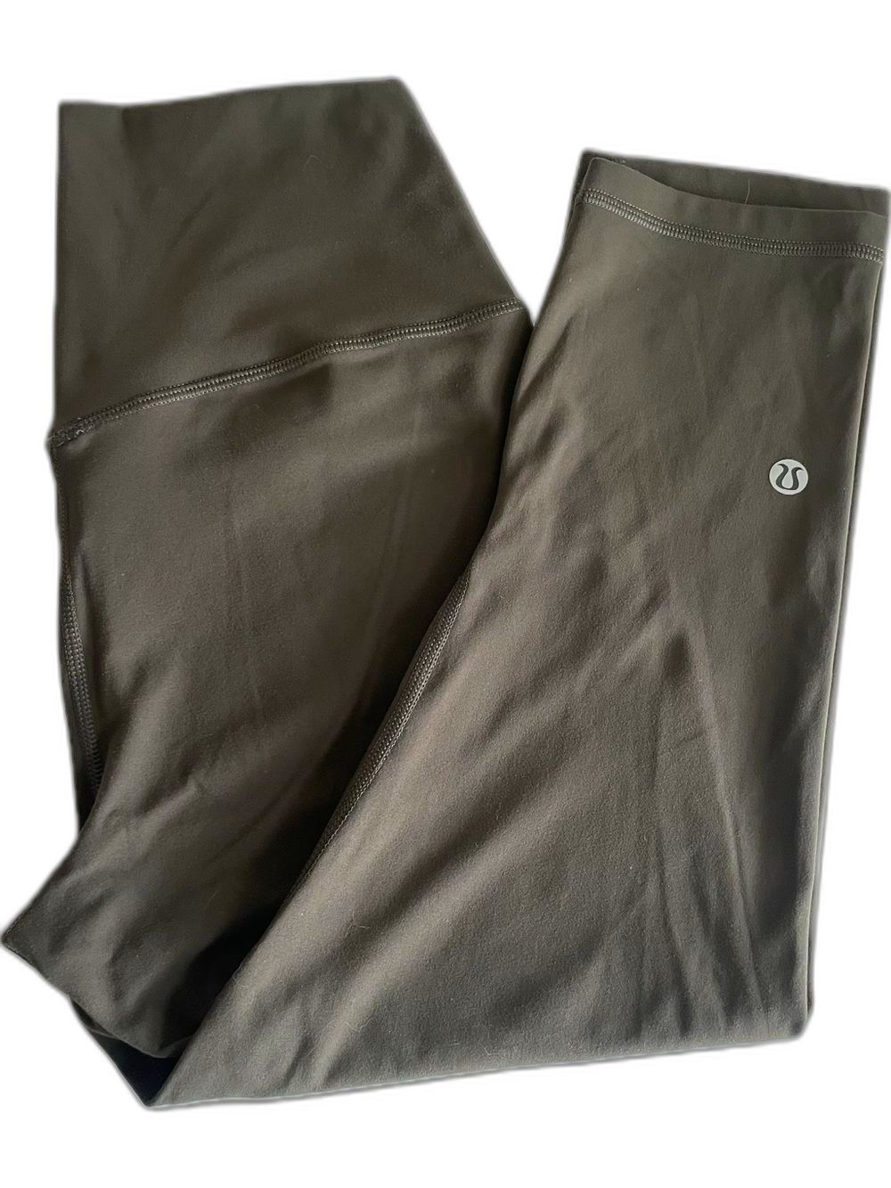 Lululemon high-rise capri/cropped leggings size 8 in brown